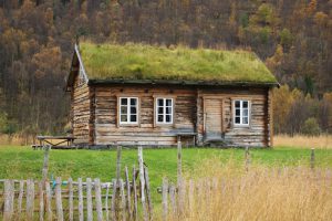 Våningshus. Holmenes sjøsamiske gård. Foto: Torun Olsen