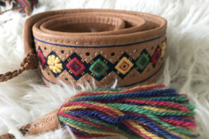 Belte. Sydd av Karin Olsen. Foto: Torun Olsen.