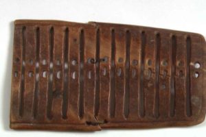 Niikun/ båndgrind. Foto: Norsk Folkemuseum. Foto: Norsk Folkemuseum.