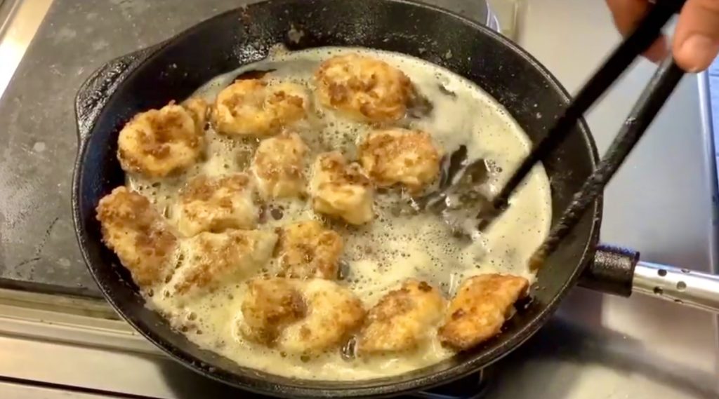 Sprøstekte torsketunger