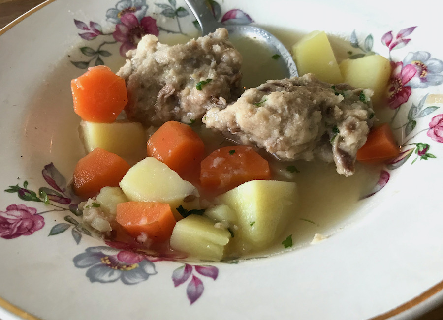 Rognbollesuppe mat Nord-Troms